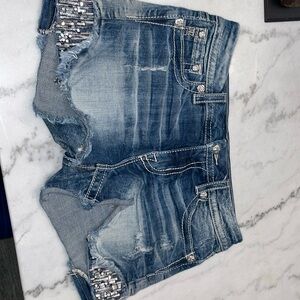 Miss Me denim shorts